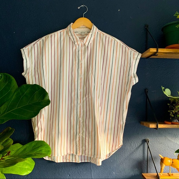 Madewell Tops - Madewell | Boxy Button Up